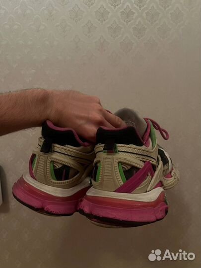 Balenciaga track 2 green pink