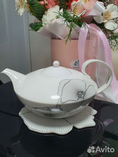 Чайник заварочный фарфор