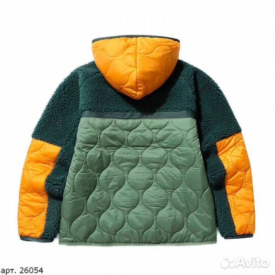 Куртка шерпа Nike Зеленая