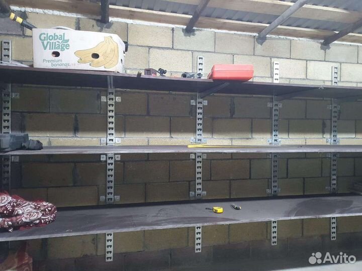 Система хранения для гаража полки консоли стеллажи