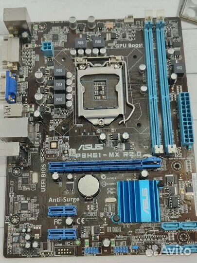 Материнская плата Asus 1155 сокет