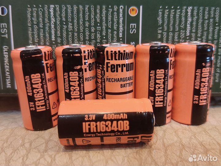 Аккумулятор ET LiFe 18650 3,2V 1800mAh