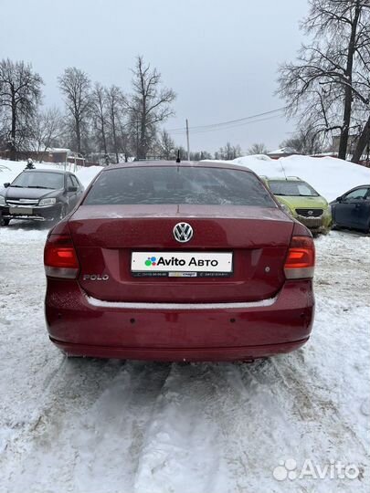 Volkswagen Polo 1.6 AT, 2010, 166 000 км