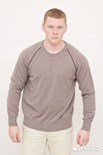 Свитер Cortigiani. Серо-бежевый