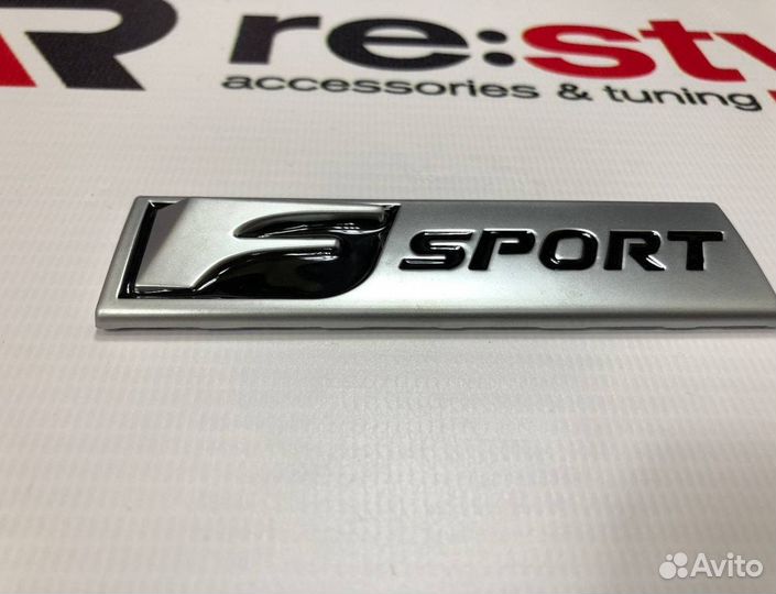 Эмблема Lexus F-Sport Длинная B149