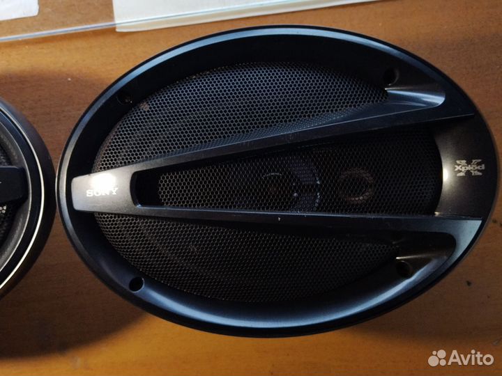Автомобильные колонки сони овалы трехполосные