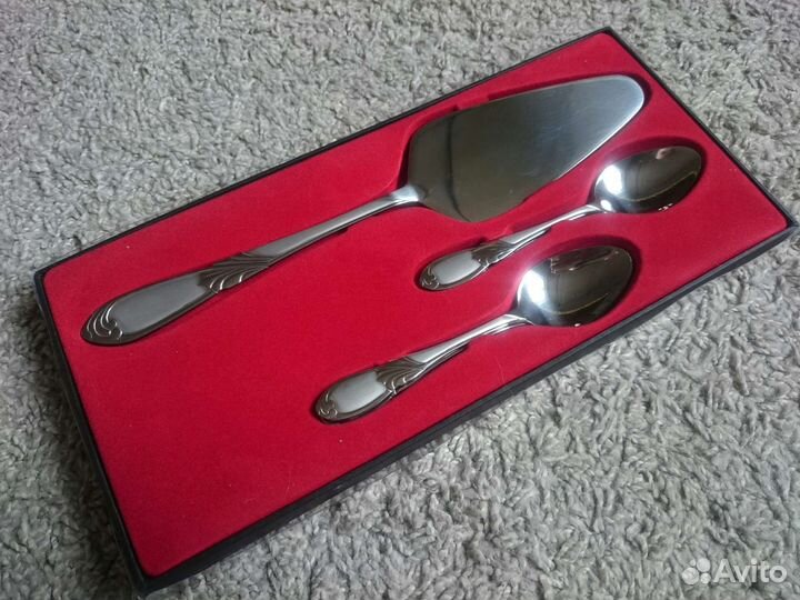 Набор для торта ложки и лопатка