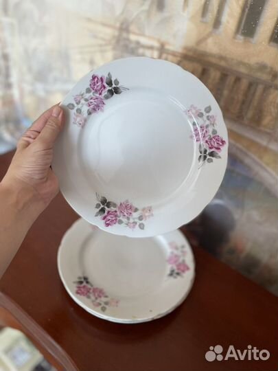 Тарелки Kahla ГДР и Jamatsu фарфор