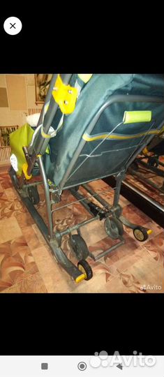 Санки-коляска