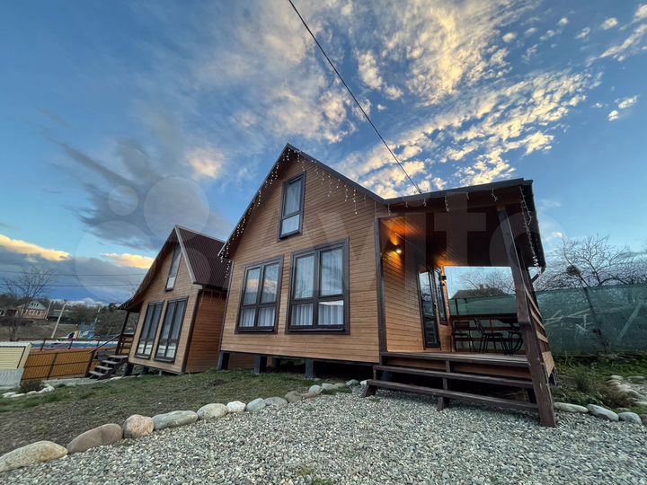 Коттедж 41 м² на участке 50 сот.