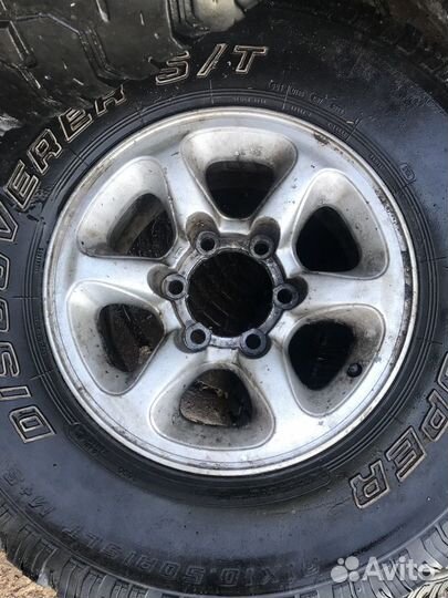 Диски для мицубиси паджеро 6\139,7