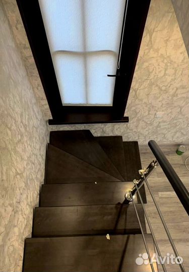 Лестничные перила кованные с монтажем