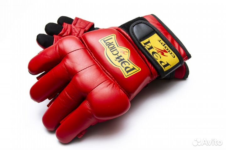 Перчатки-краги для арб Рэй Спорт кожа