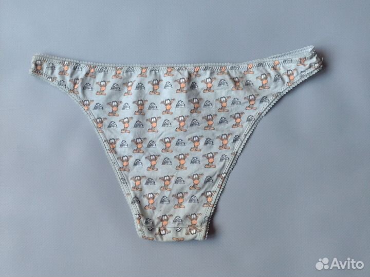 Новые женские трусы Oysho L/42 Гарфилд хлопок