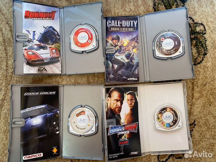 Игровые диски на psp