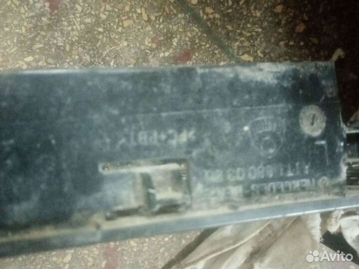 Mercedes-Benz Slk класс передний бампер левая капю