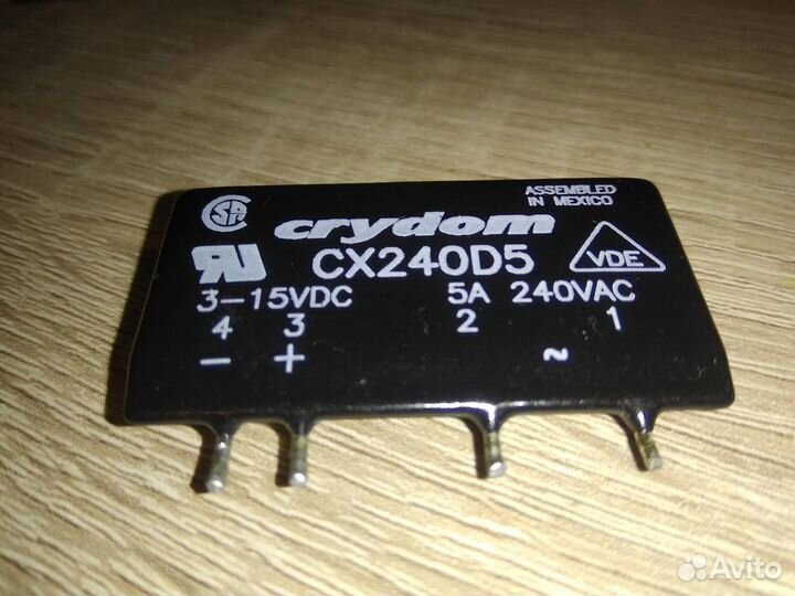 Твердотельное реле CXE240D5, Реле 15-32VDC, 5A/240