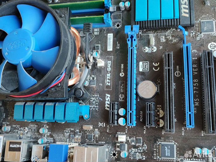 Материнская плата с процессором intel core i7
