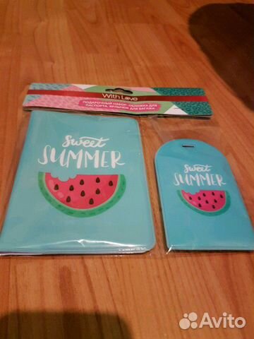 Обложка для паспорта, бирка для багажа