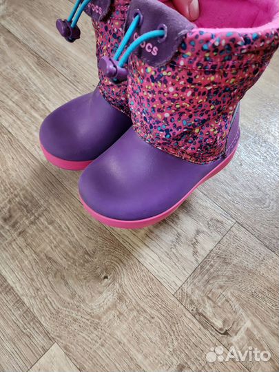 Сапоги демисезонные Crocs