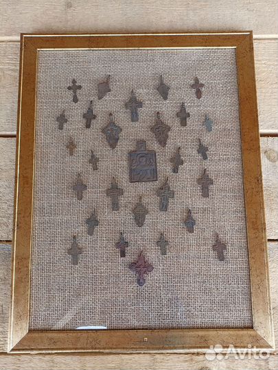 Панно из крестиков