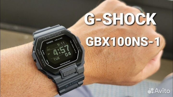 Часы casio G-Shock GBX-100NS-1 новые оригинал