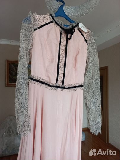 Вечернее платье в пол 42 44 шикарное