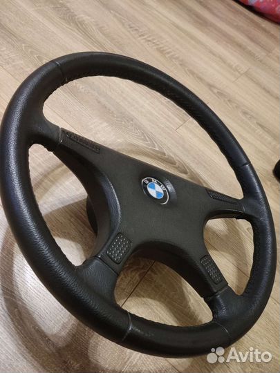 Руль бмв е34 е32 под гайку