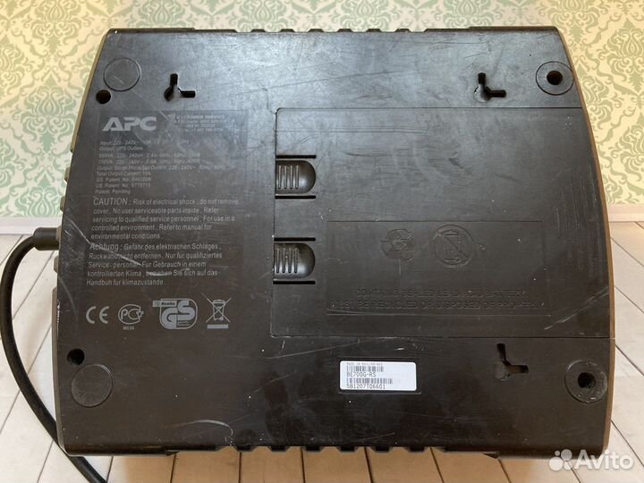 Ибп APC by Schneider Electric Back-UPS BE700G-RS