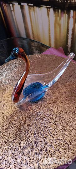 Вазы чешское цветное стекло