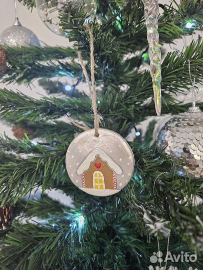 Елочные игрушки ручной работы