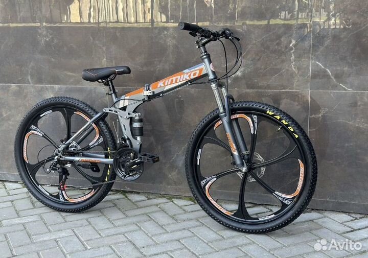 Велосипед складной двухподвес