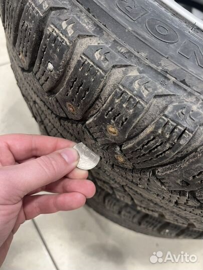 Диски KIA Cerato Шины 205 55 16 зимние бу