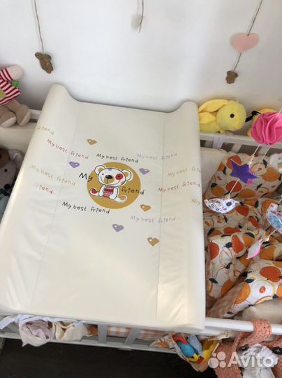 Пеленальная доска для комода, кроватки, стиралки