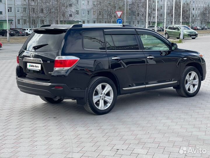 Toyota Highlander 3.5 AT, 2012, 185 000 км