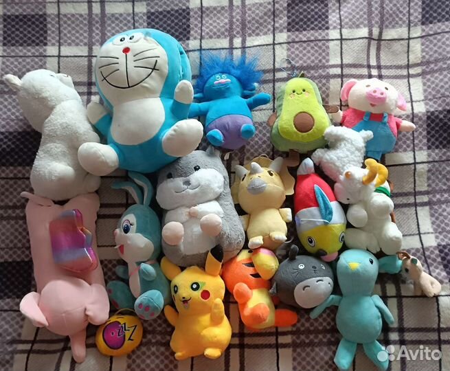 Мягкие игрушки пакетом