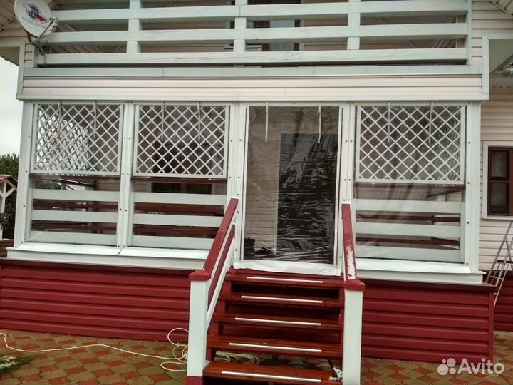 Мягкие окна для веранды в Троицк