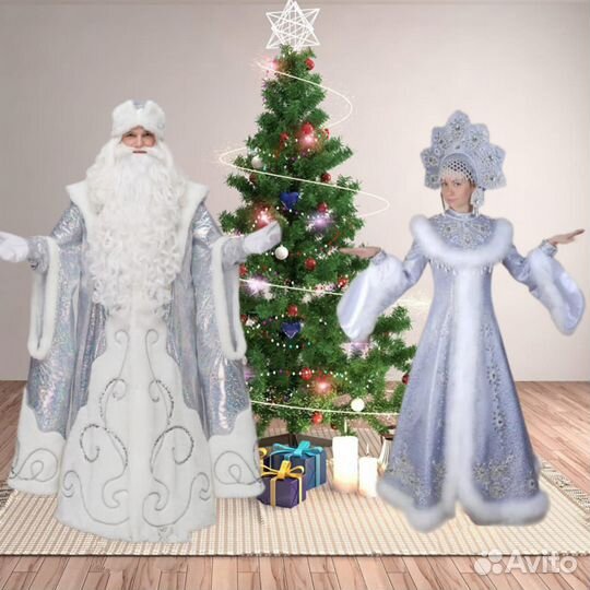 Дед Мороз и Снегурочка на дом