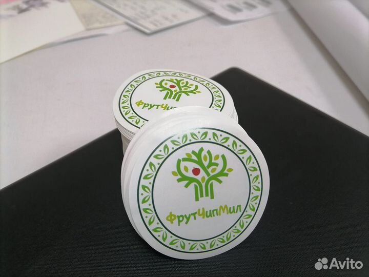 Наклейки стикеры этикетки от 1 дня