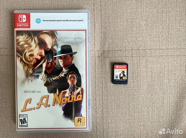 La noire nintendo store switch