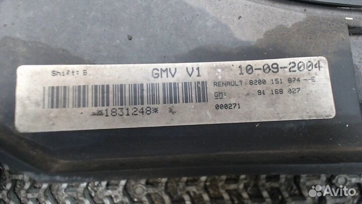 Вентилятор радиатора Nissan Primastar, 2004