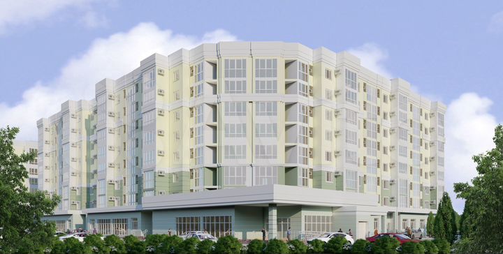 2-к. квартира, 84,7 м², 4/8 эт.