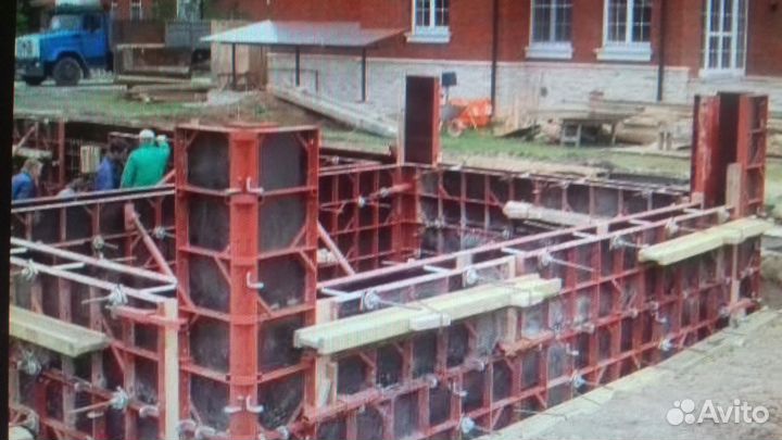 Мелкощитовая опалубка/Любая опалубка