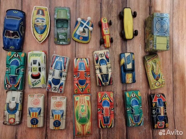 Металлические модели машинок, ссс