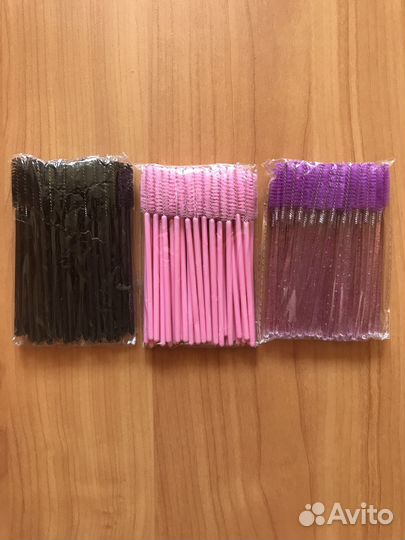 Краска для бровей и ресниц, щеточки, микробраши