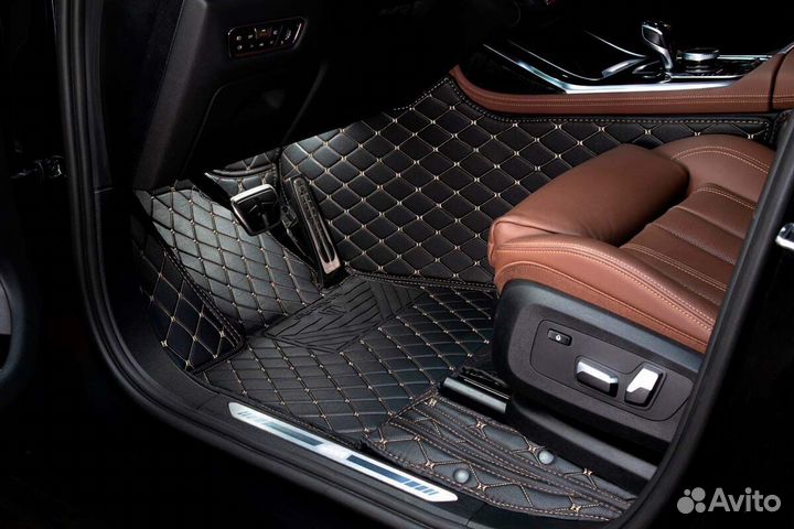 3D Коврики Nissan Patrol из Экокожи