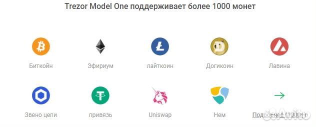 Криптокошелек Trezor One