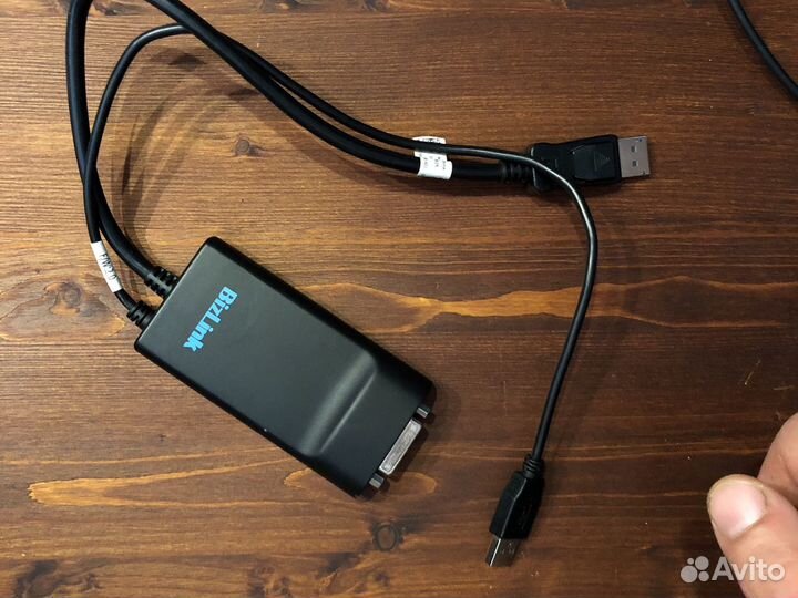 Переходник DisplayPort на Dual-DVI (адаптер)