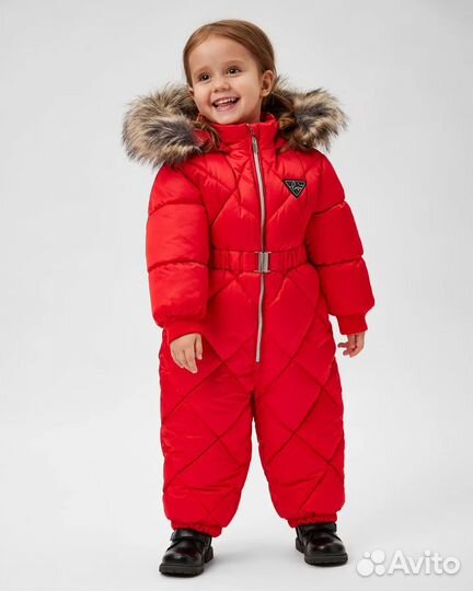 Зимний комбинезон для девочки