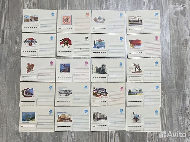Почтовые конверты СССР, 100 шт объявление продам